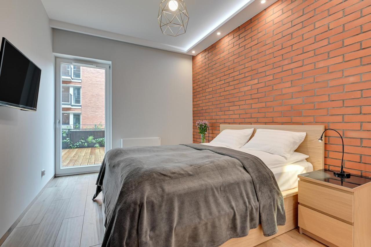 Central Apartment - Free Private Parking Gdansk Exterior foto